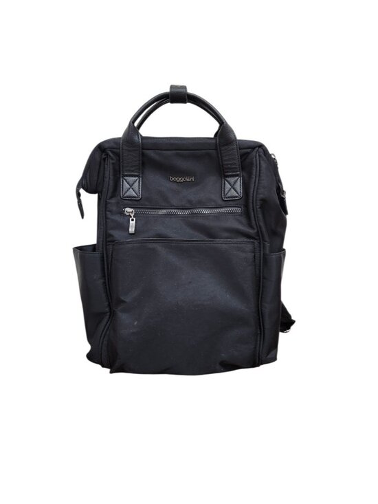 Baggallini Soho Backpack Black Laptop Travel Carry On Work Bag Lightweight main image 6